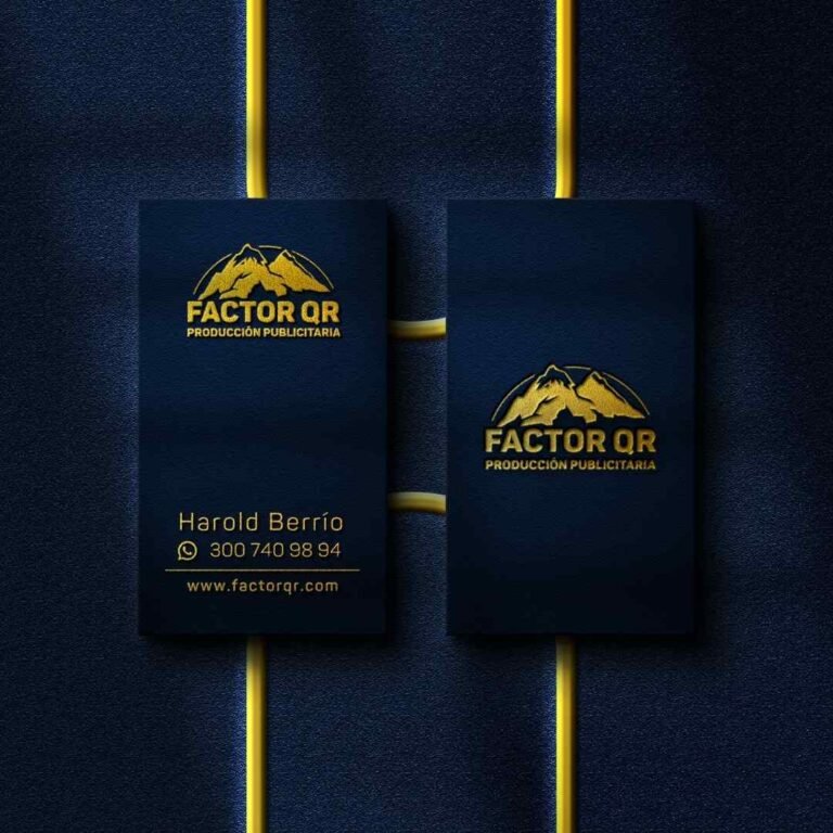 tarjetas de presentacion elegantes