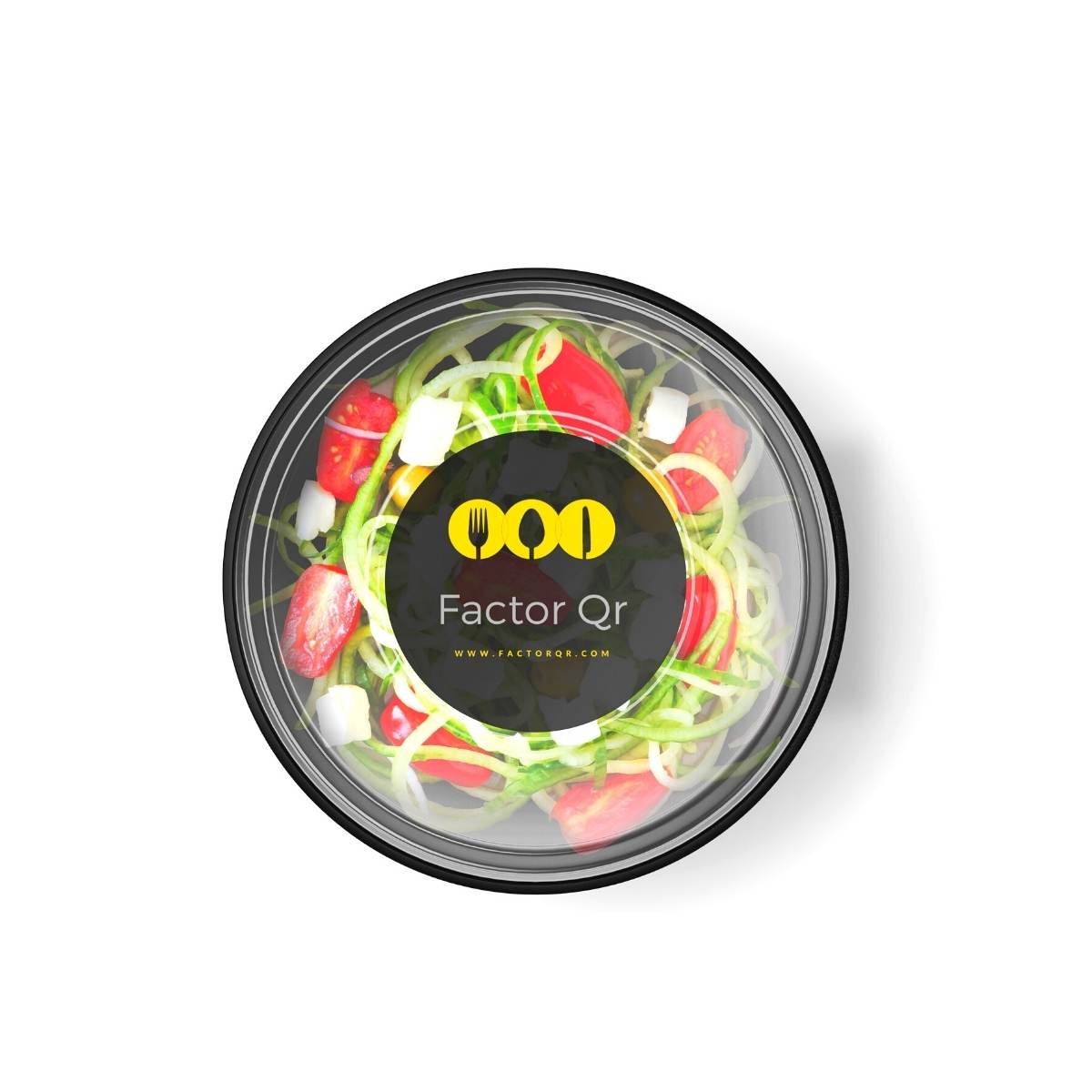 stiker para empaque de alimentos
