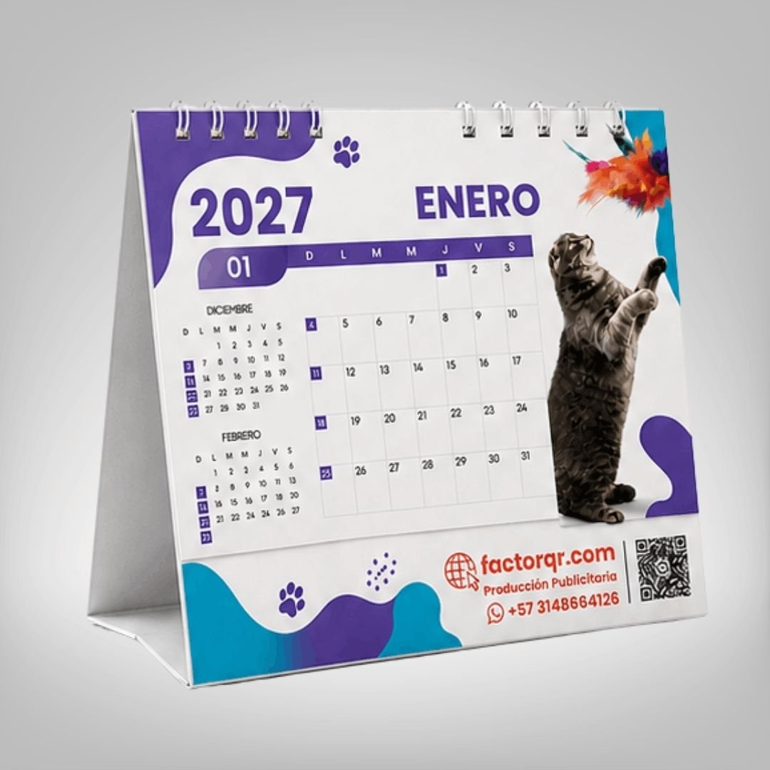 calendario escritorio veterinaria
