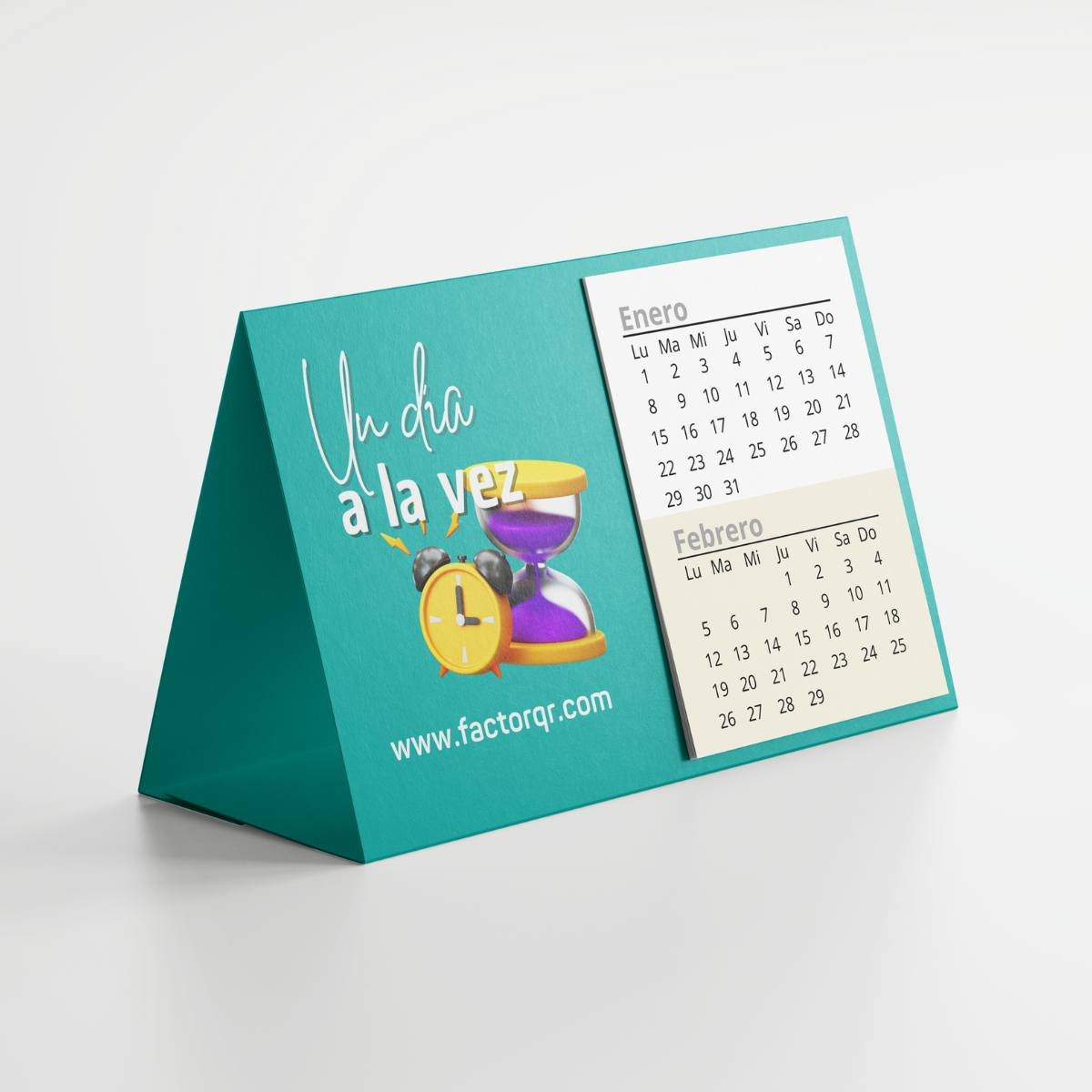 imprimir calendario escritorio con santoral