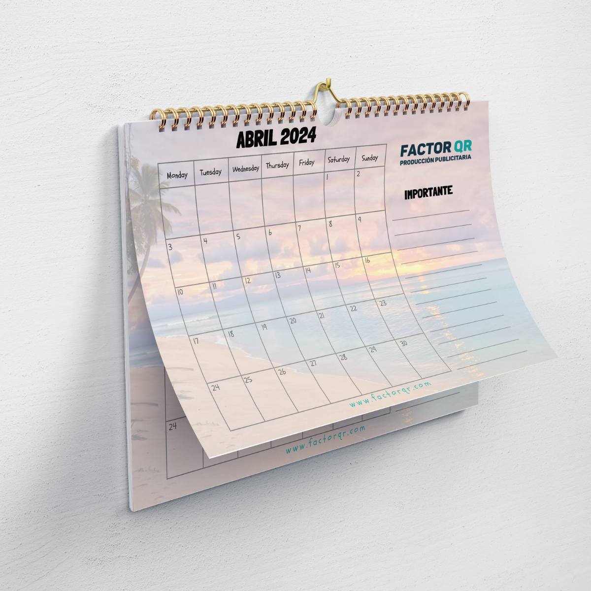 planner de pared personalizado