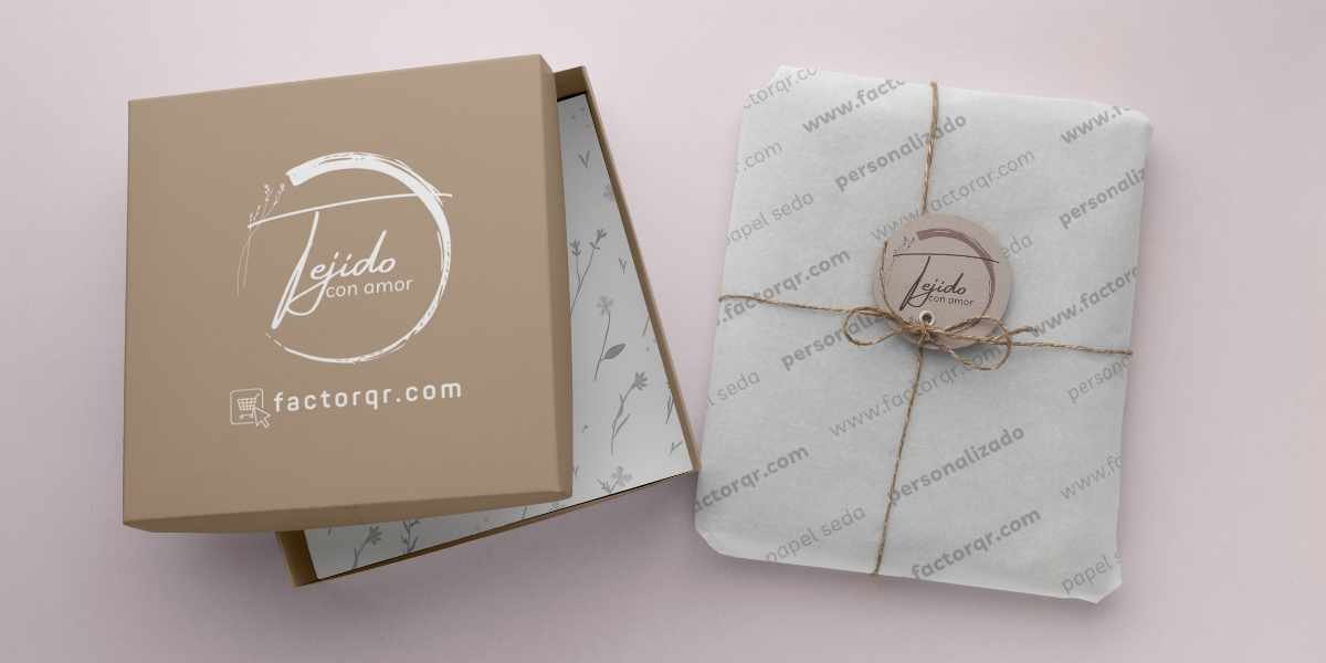 papel seda con logo